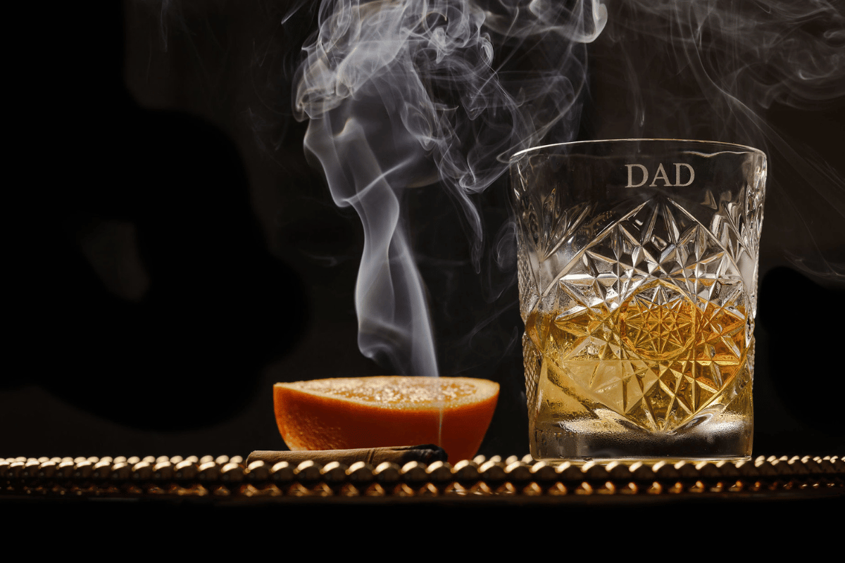 Mont Laurent Personalised Whiskey Glass History