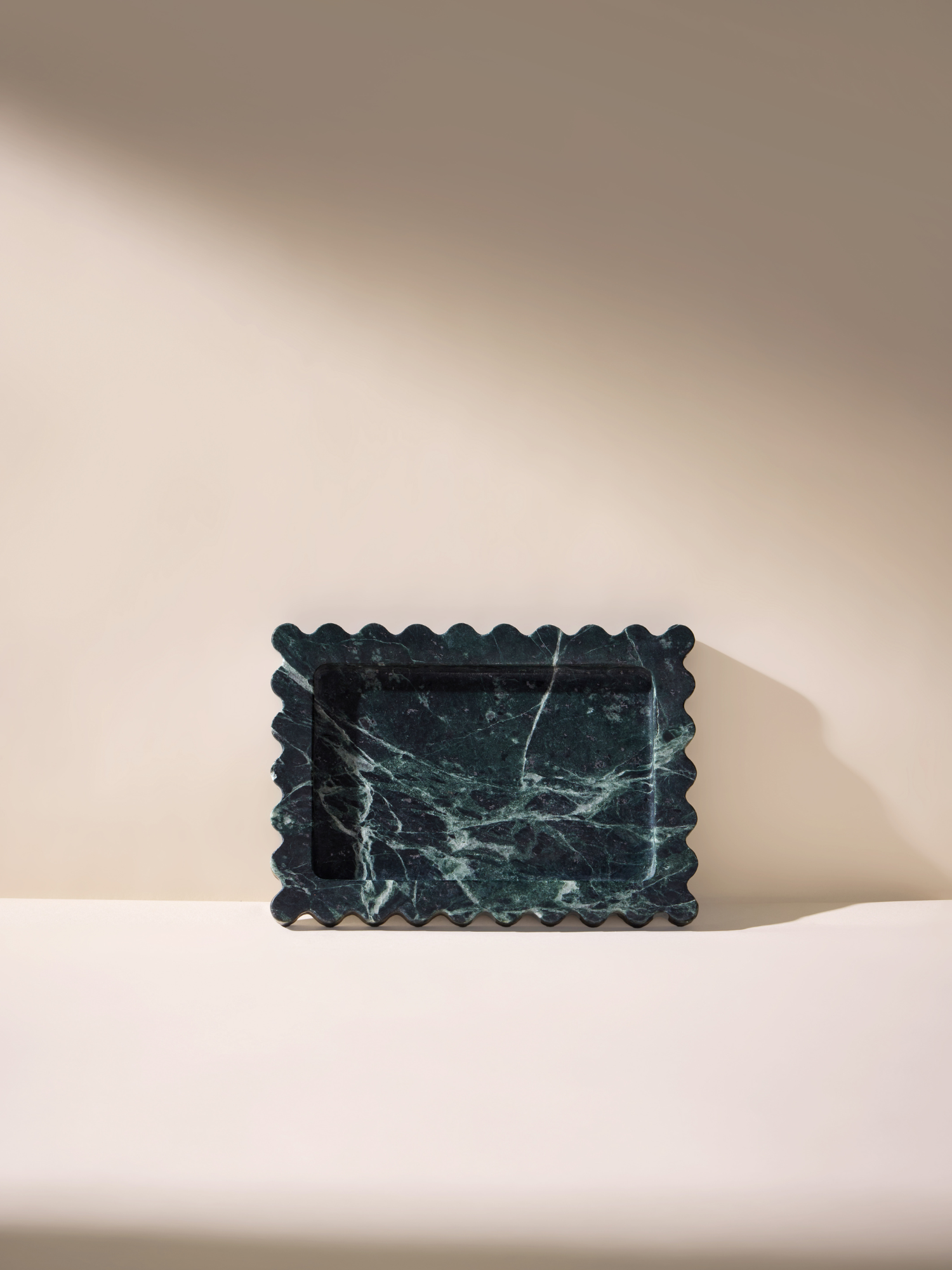 Green verde marble tray small home decor luxury
