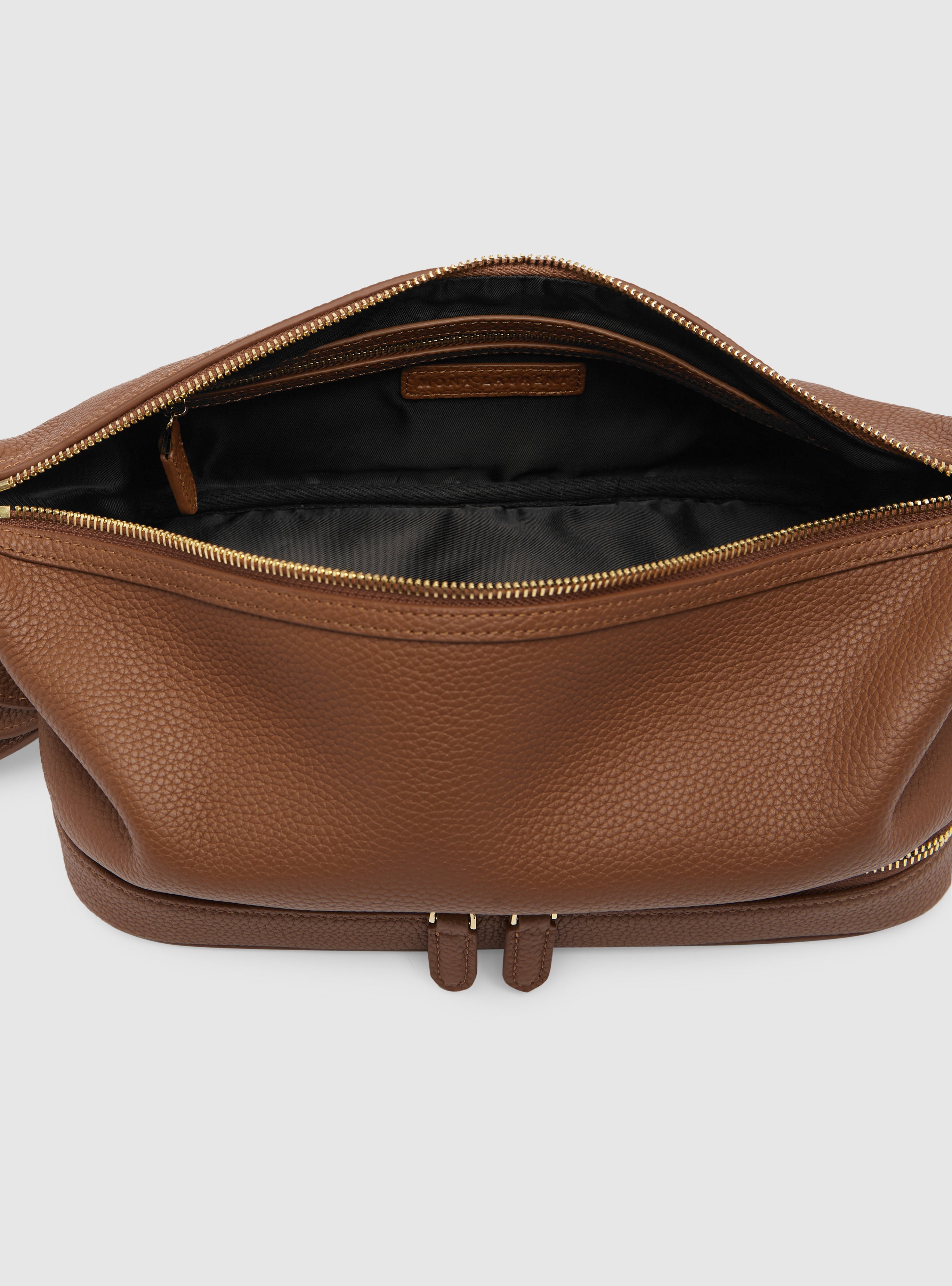 Mens Travel Accessories Washbag Toiletries Leather