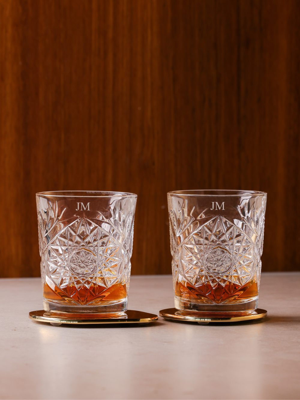 Personalised custom engraved whiskey glass wedding gift engagegment