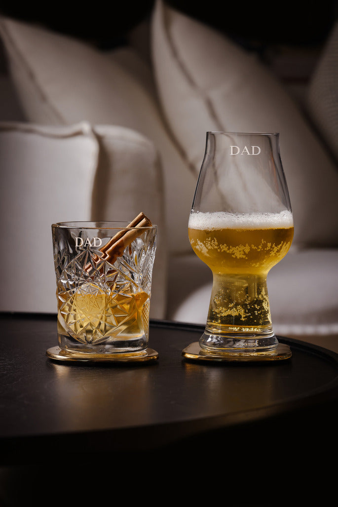 Mont Laurent Personalised Whiskey Glass Engraved