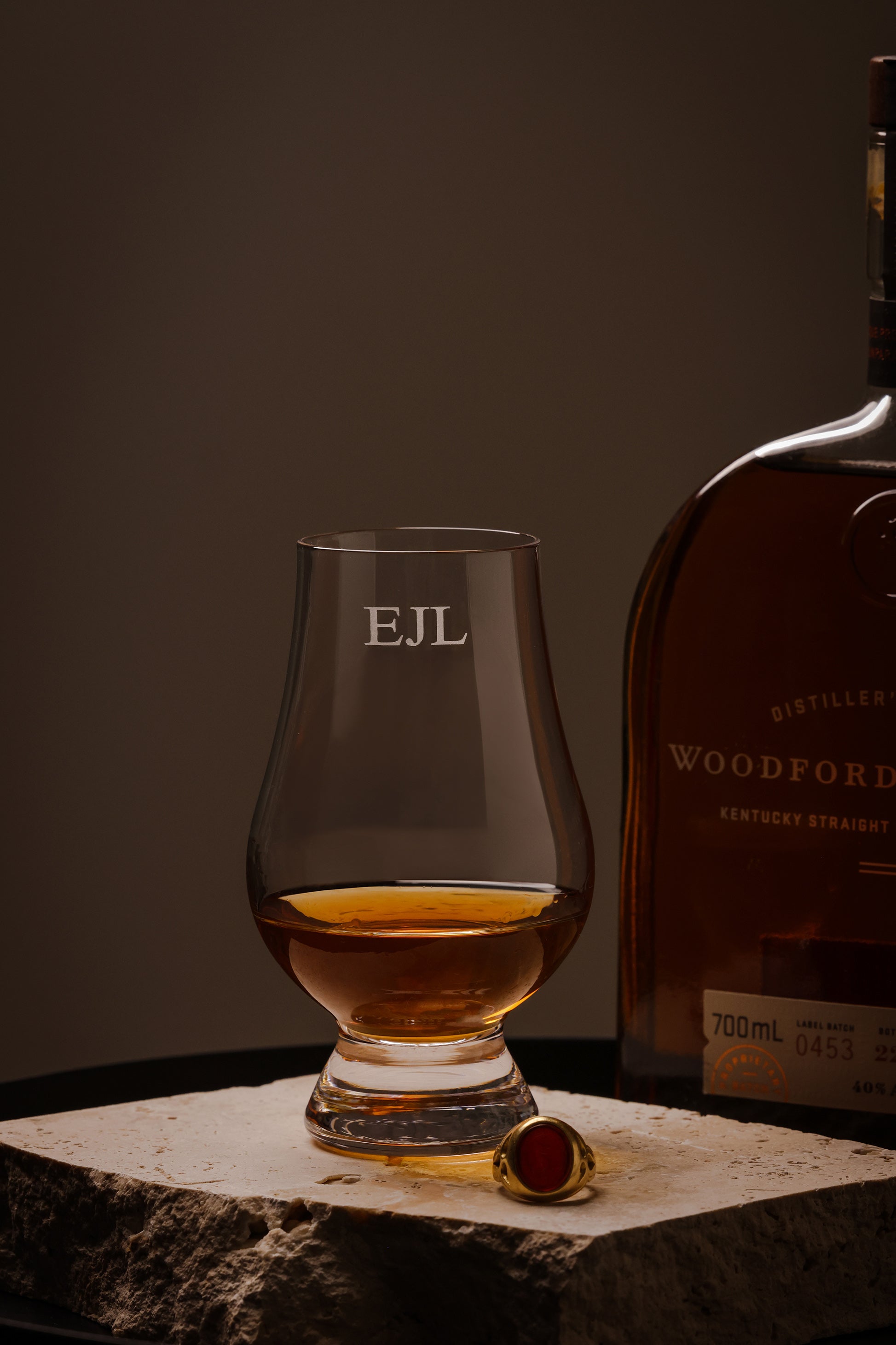Mont Laurent Personalised Engraved Whiskey Glass