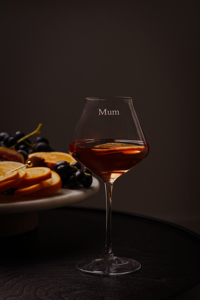 Mont Laurent Personalised Engraved Glassware Wine