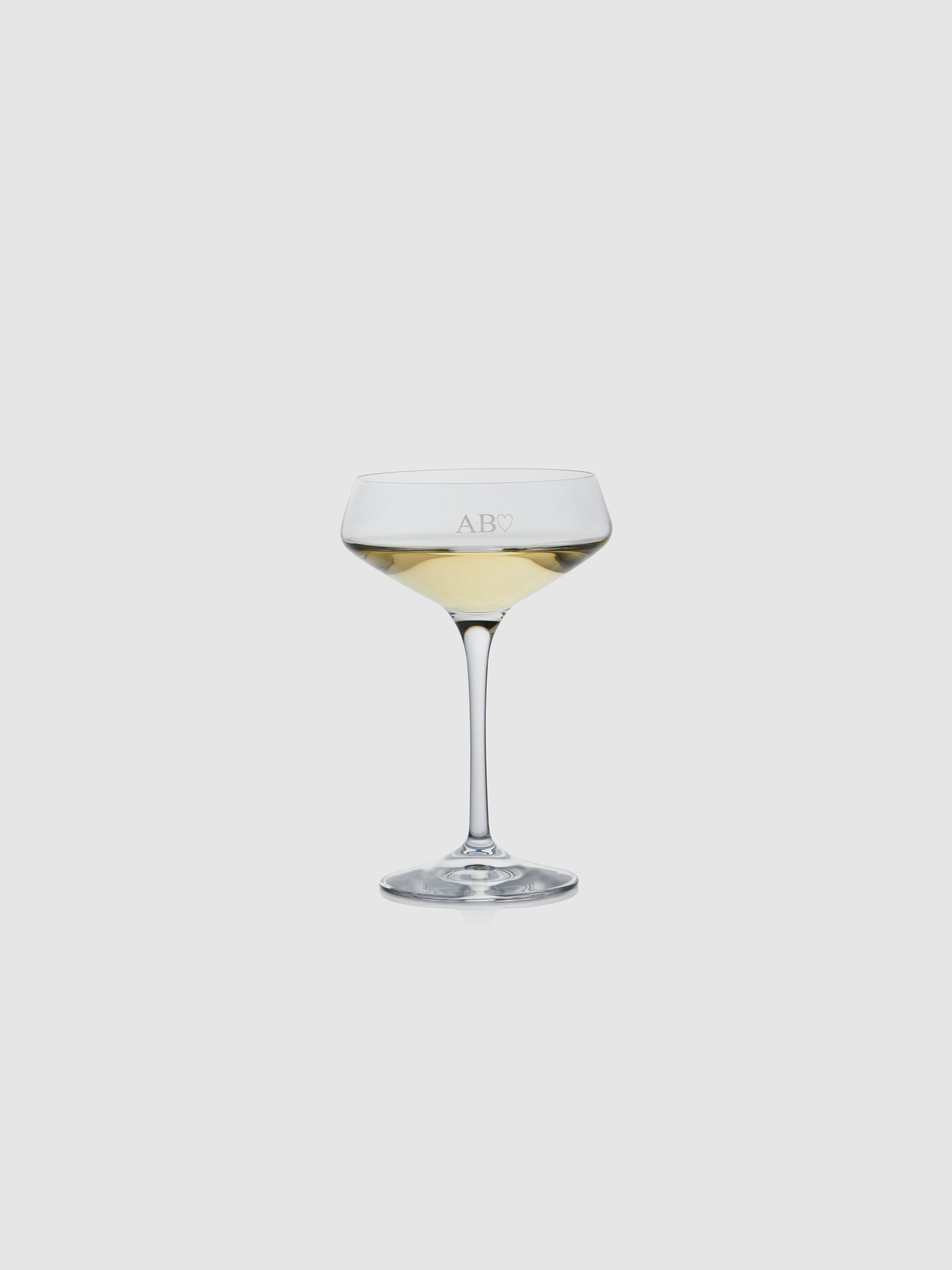 Mont Laurent Personalised Glassware Martini