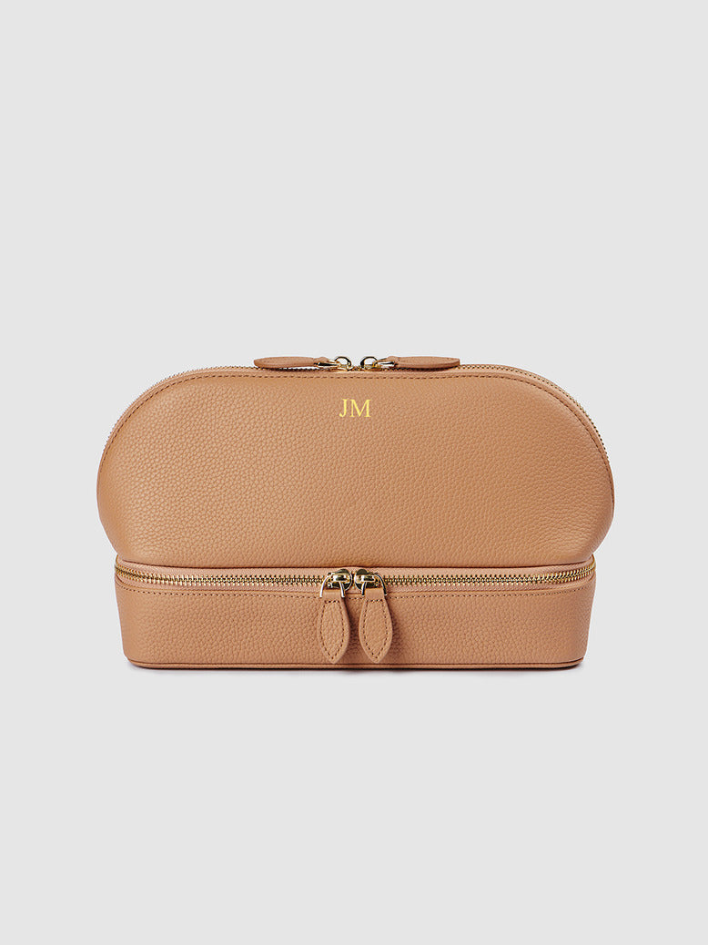 Positano Leather Jewellery Case | Personalised Gifts | Mont Laurènt