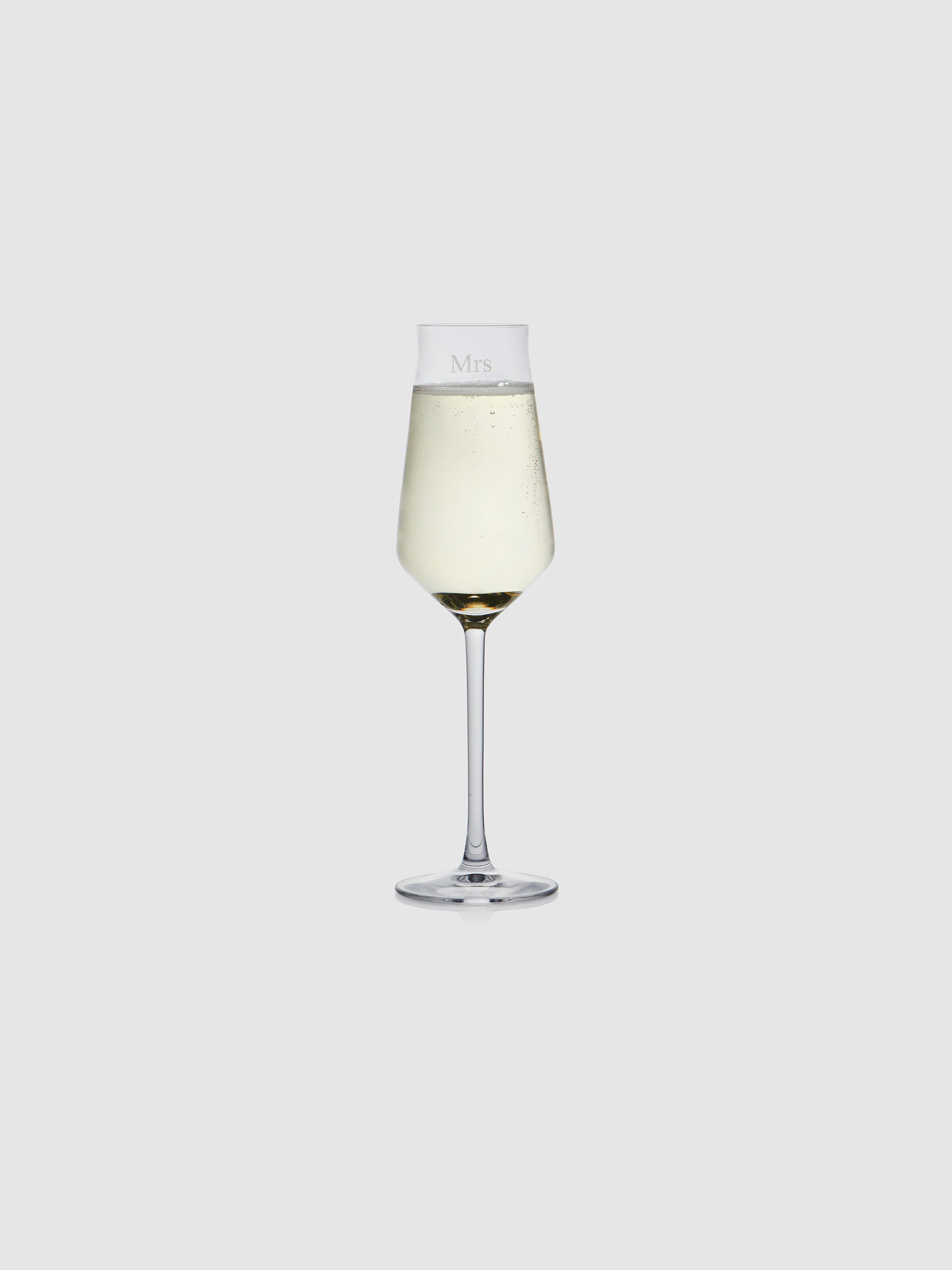 Mont Laurent Personalised Glassware Champagne Engraved