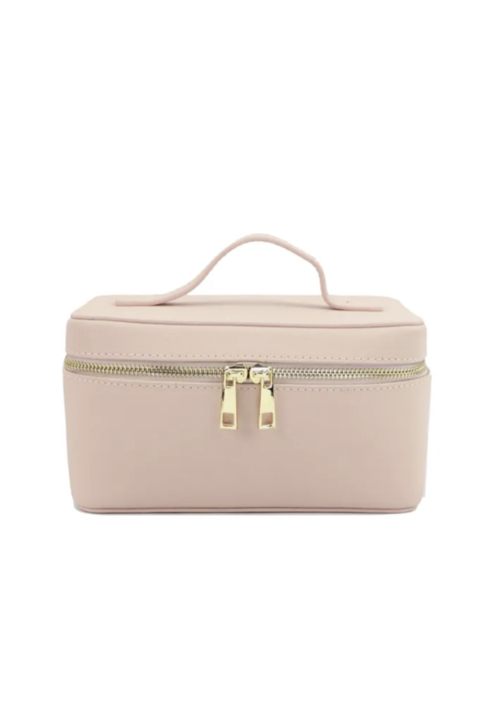 Mont Laurent Leather Case Jewellery Travel Light Pink