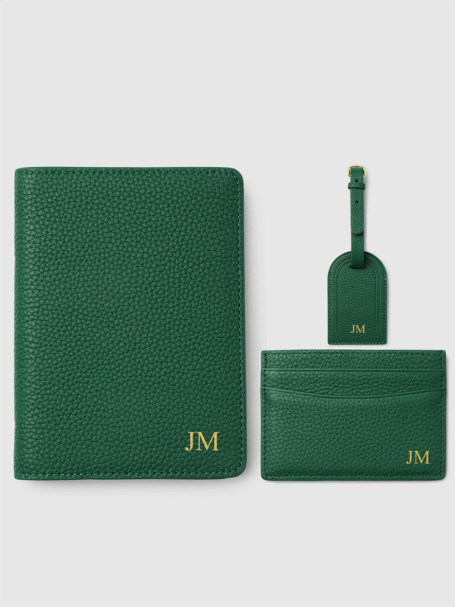 Mens passport holder and luggage tag online