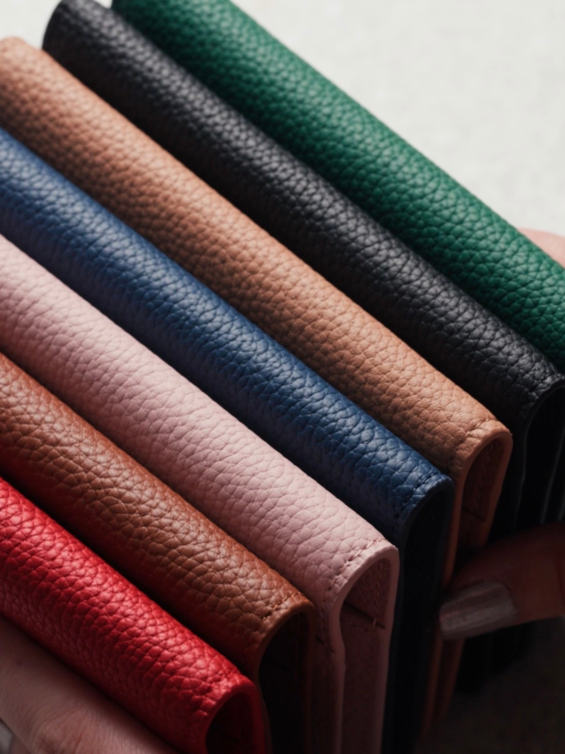 personalised corporate travel holder leather