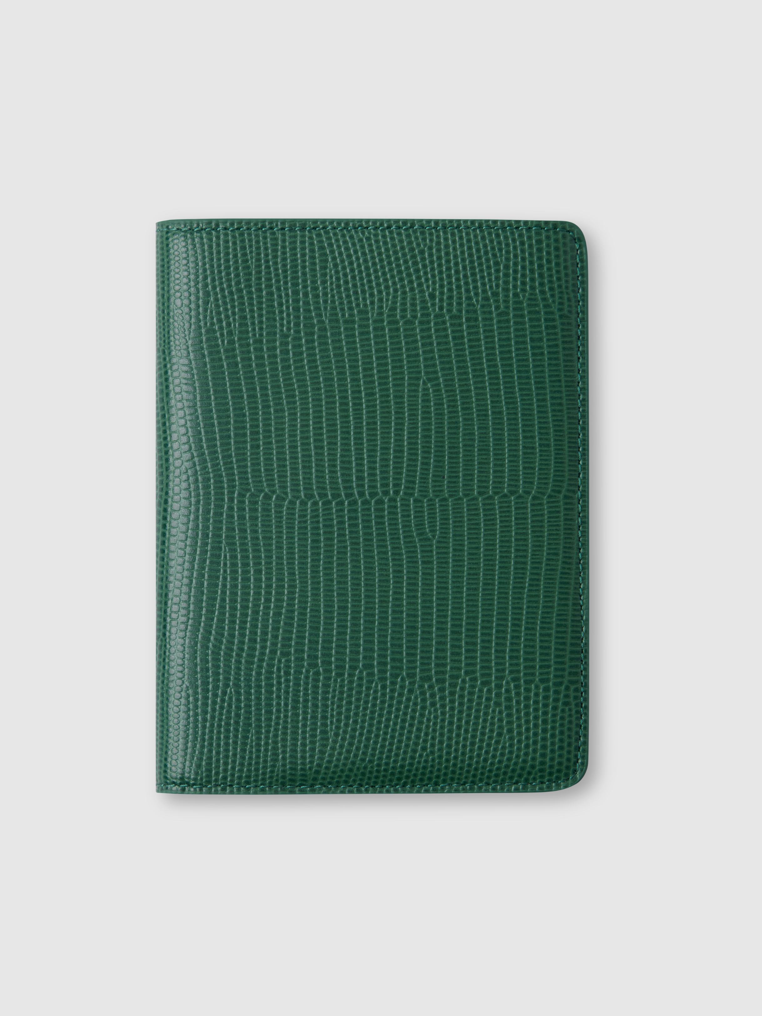 Monaco Personalised Leather Passport Holder