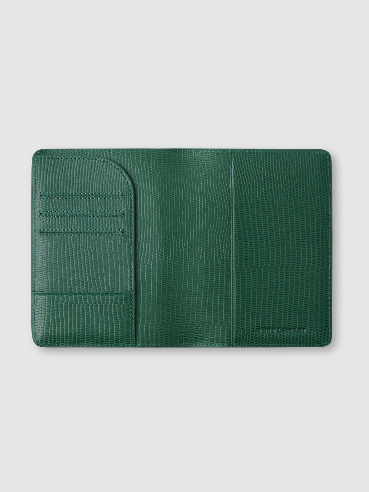 Monaco Personalised Leather Passport Holder